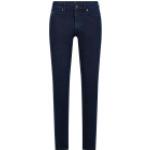 Jeans mit Label-Patch Modell 'Delaware' 34/32 men Blau