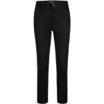 Schwarze Unifarbene Elegante NYDJ Skinny Jeans enganliegend für Damen Größe XS 