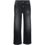 Schwarze Unifarbene Casual CAMBIO Nachhaltige Wide Leg Jeans & Relaxed Fit Jeans aus Baumwollmischung für Damen Größe XS 