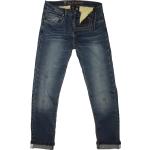 Blaue MODEKA Glenn Slim Jeans für Kinder aus Baumwolle 