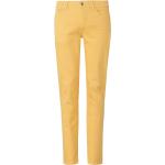 Reduzierte Gelbe Brax Feel Good Bio Straight Leg Jeans aus Baumwolle maschinenwaschbar für Herren Größe XL 
