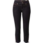 Reduzierte Bestickte MAC Jeans Jeans mit Stickerei mit Reißverschluss aus Denim für Damen Größe XXL Weite 25 