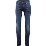 Reduzierte Blaue Bestickte Diesel Sleenker Slim Fit Jeans mit Reißverschluss aus Denim für Herren Größe XXL 