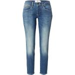 Reduzierte Blaue Freeman T. Porter Ankle-Jeans mit Reißverschluss aus Denim für Damen Größe XXL Weite 27, Länge 28 