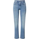 Reduzierte Blaue G-Star Raw Straight Leg Jeans Raw aus Denim für Damen Größe XL 