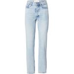 Reduzierte Hellblaue Bestickte Samsøe & Samsøe Jeans mit Stickerei aus Denim für Damen Größe XL 