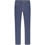 Reduzierte Marineblaue HUGO BOSS Boss Orange Tapered Jeans mit Reißverschluss maschinenwaschbar für Herren Weite 34, Länge 34 