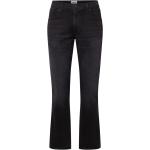 Reduzierte Schwarze Bestickte WRANGLER Texas Slim Fit Jeans mit Reißverschluss aus Denim für Herren Größe XXL 