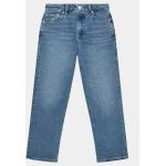 Reduzierte Blaue Tommy Hilfiger Baggy Jeans für Kinder aus Denim für Jungen Größe 134 