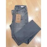 Graue Blue Monkey Slim Fit Jeans aus Denim für Damen 