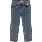 Reduzierte Blaue Bestickte Steiff Slim Jeans für Kinder aus Denim für Mädchen Größe 122 
