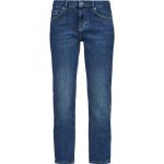 Blaue s.Oliver RED LABEL Straight Leg Jeans aus Denim für Damen Größe XS Weite 38, Länge 32 