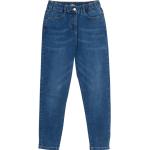 Blaue s.Oliver RED LABEL Straight Leg Jeans für Kinder mit Reißverschluss aus Denim 