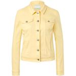 Gelbe TCHIBO Bio Übergangsjacken mit Knopf aus Baumwolle für Damen Größe L für den für den Frühling 