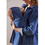 Blaue Langärmelige Vertbaudet Tragejacken aus Baumwolle für Damen Größe M 