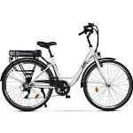 E-Bike JEEP E-BIKES "ECR 3001" E-Bikes weiß Elektro-Cityräder