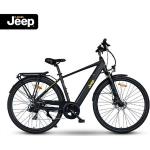 Jeep E-Bikes E-Bike »TMR 7000 schwarz«, 8 Gang Shimano Tourney Schaltwerk, Kettenschaltung, Heckmotor 250,00 W, Trekking eBike