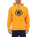 JEEP O102717-Y266 J Man Kapuzensweatshirt Star Großer Aufdruck J23S Nacho Yellow/Night B XL