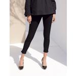 Schwarze Unifarbene Super Skinny NYDJ Skinny Jeans aus Kunstfaser für Damen 