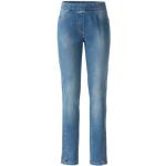 Hellblaue Waschbär Bio Nachhaltige Jeggings & Jeans-Leggings aus Baumwolle für Damen Größe L 
