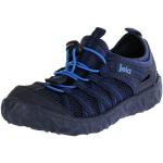 Blaue Jela Outdoor Schuhe mit Schnürsenkel in Normalweite aus Mesh für Kinder Größe 32 