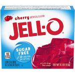 Jell-O Sugar Free Cherry Low Calorie Gelatin Desse