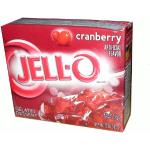 Jello-O Gelatin Dessert Cranberry, USA
