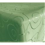 Hellgrüne Quadratische eckige Tischdecken mit Ornament-Motiv aus Polyester maschinenwaschbar 