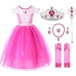 Dornröschen Aurora Prinzessin-Kostüme aus Spitze für Kinder 