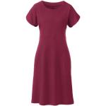 Erdbeerrote Waschbär Bio Nachhaltige Jerseykleider aus Jersey für Damen Größe L für den für den Sommer 