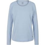 Reduzierte Blaue Langärmelige Basler Bio Jerseyshirts aus Jersey maschinenwaschbar für Damen Größe XL 