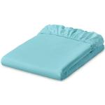 Aquablaue Allergiker TCHIBO Bio Nachhaltige Spannbettlaken & Spannbetttücher aus Jersey maschinenwaschbar 