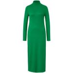 Reduzierte Limettengrüne TCHIBO Maxi Nachhaltige Stehkragen Jerseykleider aus Jersey für Damen Größe S 