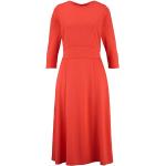 Reduzierte Rote 3/4-ärmelige Ethno Alba Moda Mini Kurze Abendkleider aus Jersey für Damen Größe XS für den Sommer 