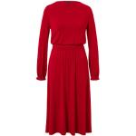 Reduzierte Rote Langärmelige TCHIBO Midi Nachhaltige Jerseykleider aus Jersey für Damen Größe XL 