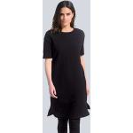 Schwarze Unifarbene Elegante Alba Moda Mini Shirtkleider aus Jersey für Damen Größe XS 