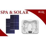 Silberne Solarleuchten & Solarlampen aus PVC 4 Personen 