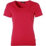Rote Kurzärmelige Jette Joop Basic Rundhals-Ausschnitt T-Shirts für Damen Größe M 