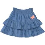 Blaue Kinderstufenröcke & Volantröcke für Kinder mit Insekten-Motiv aus Baumwolle Größe 134 