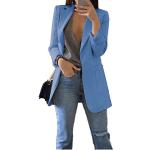 Blaue Unifarbene Business Attack on Titan Businesskleidung für Damen Größe 5 XL für den für den Sommer 