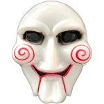 Jigsaw Maske Jig Saw Fasching Karneval Filmmaske Halloween Chucky Horror Gesichtsmaske