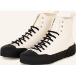 Reduzierte Schwarze JIL SANDER Jil High Top Sneaker & Sneaker Boots aus Glattleder leicht für Herren Größe 44 