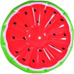 Rote Jilong Pool Luftmatratze mit Melonenmotiv 