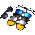 Runde Sonnenbrillen-Clips für Herren 