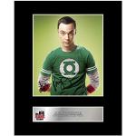 Jim Parsons, Sheldon Cooper SIGNED montiert Foto Display The Big Bang Theory