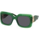 Grüne Jimmy Choo Quadratische Sonnenbrillen mit Sehstärke aus Kunststoff für Damen 