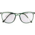 Grüne Nerd Brillen für Herren 