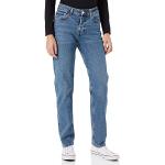 Blaue Jack & Jones Noos Straight Leg Jeans aus Denim für Damen Größe M Weite 30 