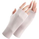 Beige Fingerlose Handschuhe & Halbfinger-Handschuhe für Damen Einheitsgröße für den für den Sommer 