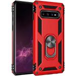 Reduzierte Rote Samsung Galaxy S10+ Hüllen Art: Bumper Cases mit Bildern mit Schutzfolie 